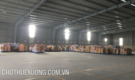 Cho thuê nhà xưởng tổng 15000m2 ở Lý Thường Kiệt Hưng Yên