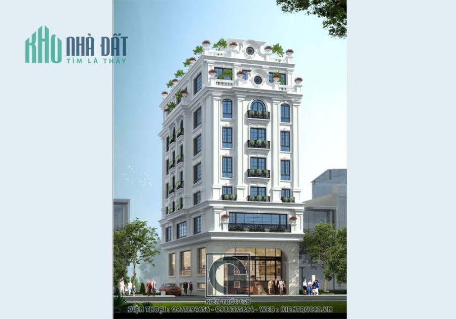 Bán toà nhà phố Láng Hạ, 2 mặt tiền, 2 ô tô, thang máy, cho thuê 90tr, 86m2 x 8T. MT 10m. 28.5 tỷ