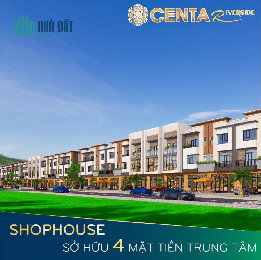chủ đầu tư mở bán dự án mới 40ha. CENTA RIVERSIDE