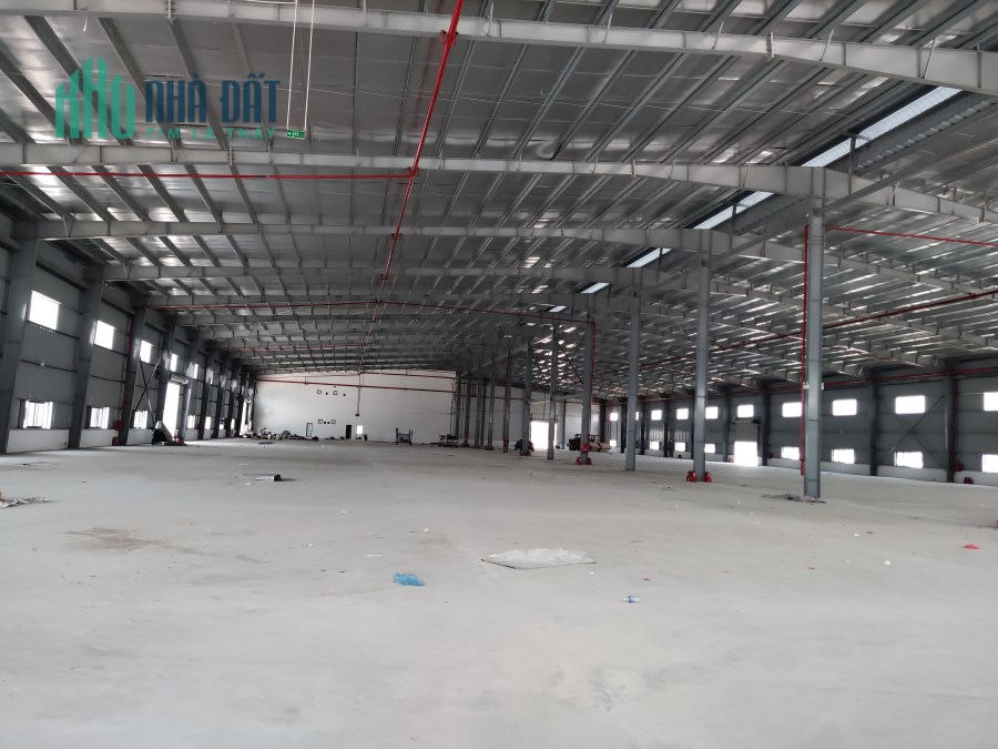 Cho thuê 1000m2 2000m2- 20000m2 Kho nhà xưởng tại KCN Minh Quang, Mỹ Hào, HY. LH 0968530776