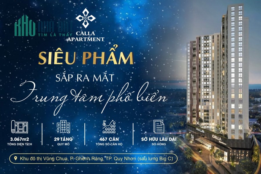 Căn hộ Call Apartment vị trí vàng gần QL1D cửa ngõ TP