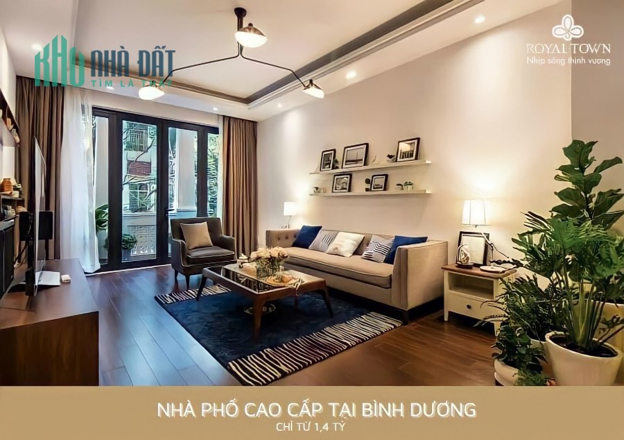 ROYAL TOWN NHÀ PHỐ CAO CẤP ĐƯỢC SĂN ĐÓN TẠI BÌNH DƯƠNG.