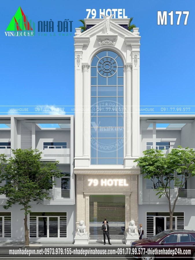 Bán toà nhà phố Trung Hoà, cho thuê 95tr, thang máy, 2 ô tô, kinh doanh, 99m2 x 9T. MT 8m.