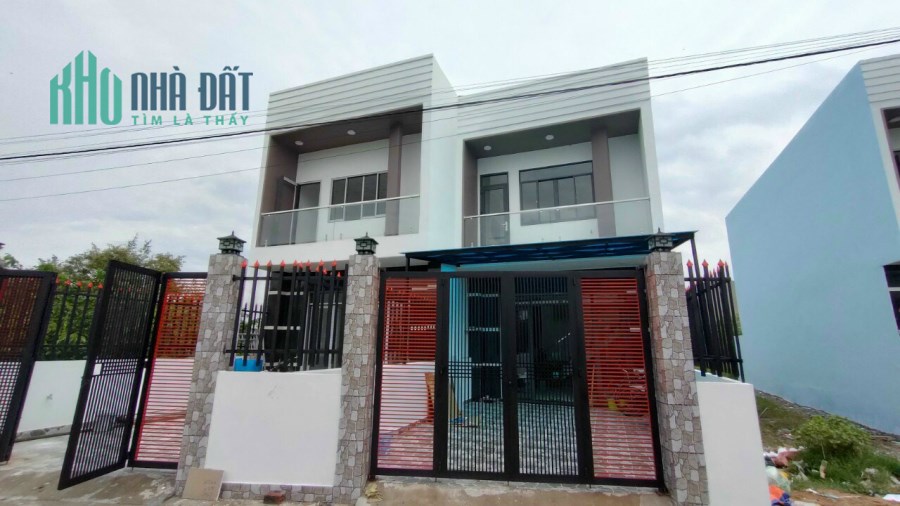 Bán nhà mới xây 1 trêt 1 lầu 100m2, đường Đinh Đức Thiện, đã ra sổ