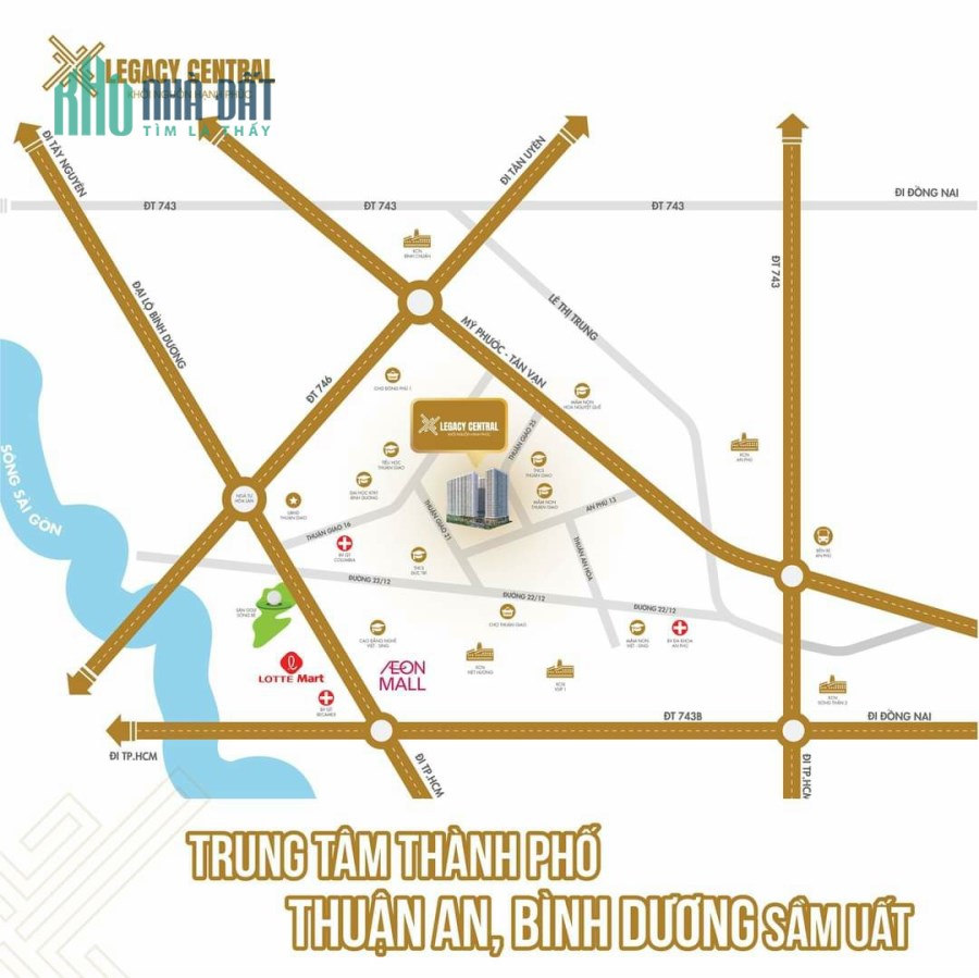 Legacy Central, trung tâm Thuận An, Bình Dương, giá tốt, pháp lý hoàn thiện