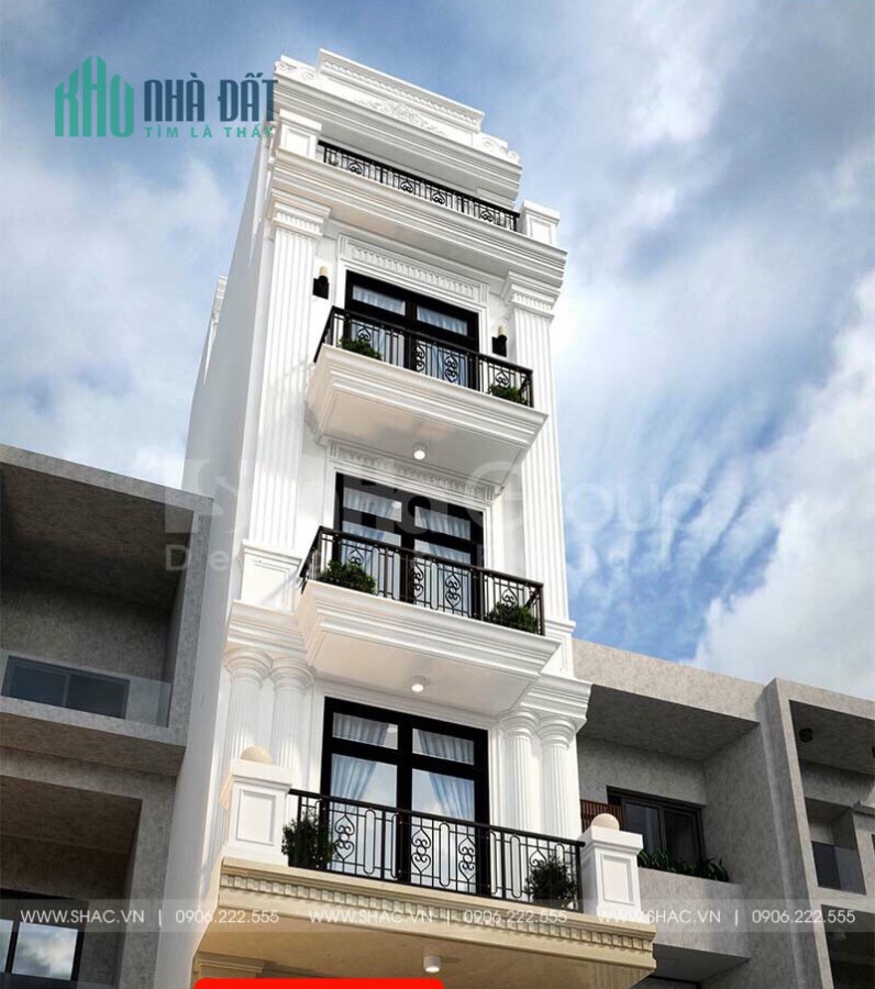 Gần 6 tỷ có nhà mới 5 tầng,lô góc,MT 5m,DT 50m,sát phố Nguyễn Văn Cừ,Long Biên.