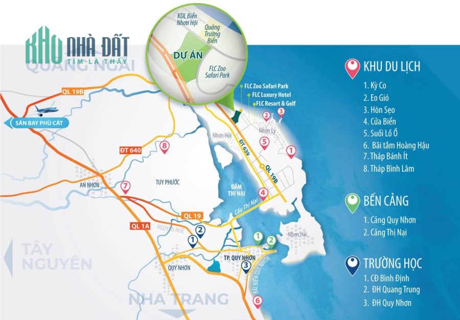 Đất nền Nhơn Hội New City giá 2.390 tỷ cạnh FLC Quy Nhơn- sổ hồng sẵn công chứng ngay