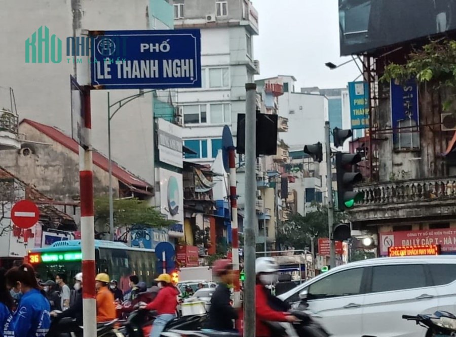 Bán nhà mặt phố Lê Thanh Nghị