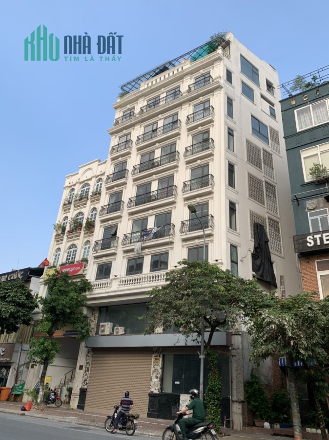 Cho thuê nhà MP Hào Nam 100m x 5 tầng, MT 12m , có cho thuê lẻ từng tầng ( 30tr/ tầng ) 0818011234