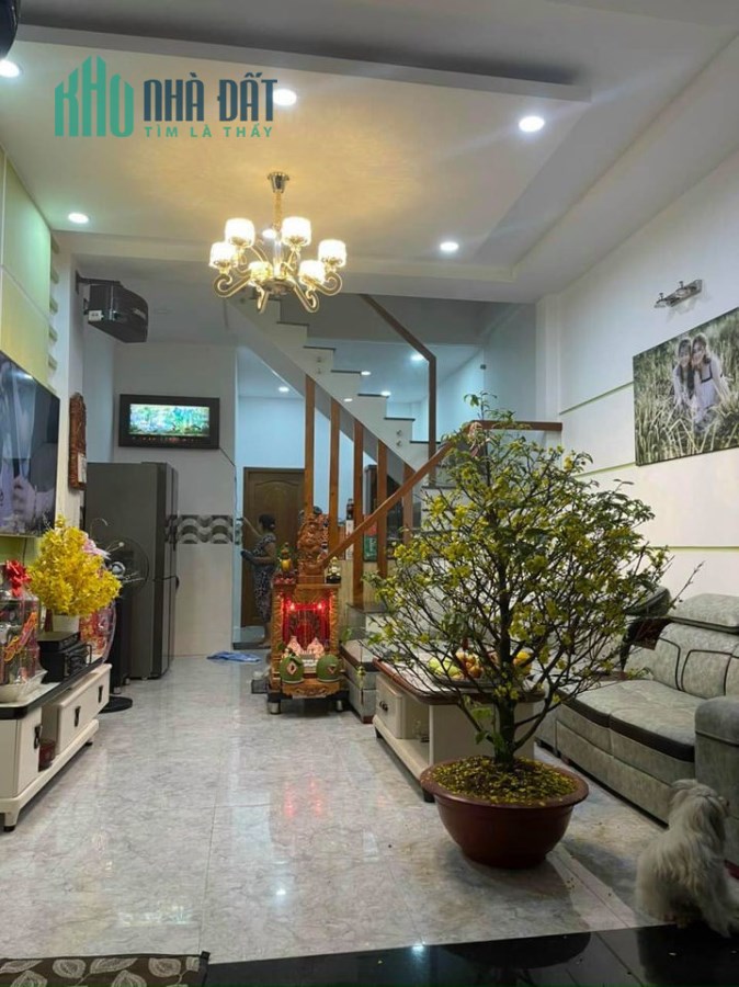 Bán nhà quận 5, 33m2 ĐẸP lung linh, nở hậu nhỉnh100tr/m2 0799149230