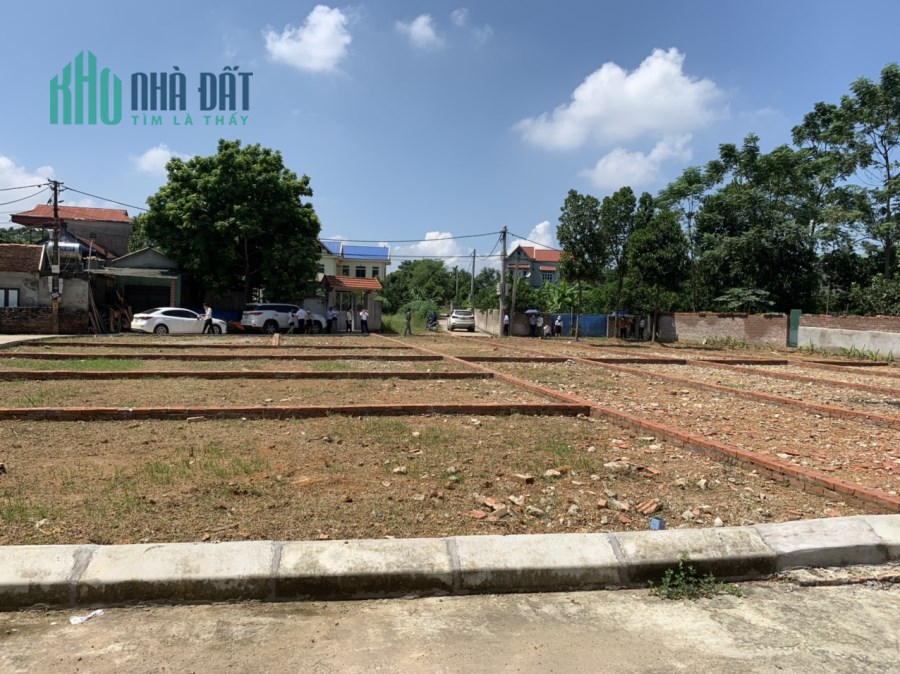 lô góc 2 mặt tiền, đất nền chỉ hơn 1 tỷ gần Đại Lộ Thăng Long, Đồng Trúc, Thạch Thất, Hòa Lạc