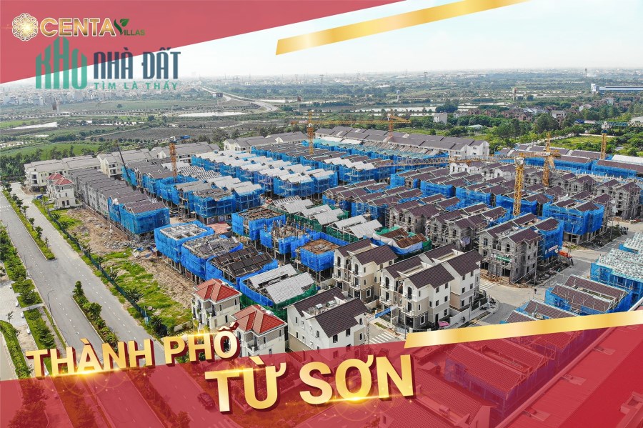 Sức nóng Centa Vsip thị trường BĐS khi Từ Sơn lên Thành Phố