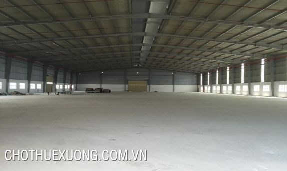 Cho thuê nhà xưởng 5000m2 ở KCN Tân Hồng Từ Sơn Bắc Ninh