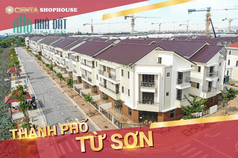 Nhanh chân đi chợ sớm về Centa City - Vsip Từ Sơn đầu tư