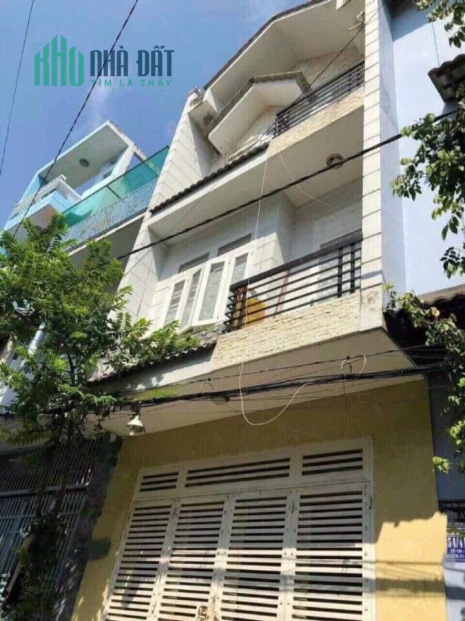 Nhà Bình Thạnh, 50m2 vuông vức, 5 phòng ngủ lớn, 4 nhà vệ sinh