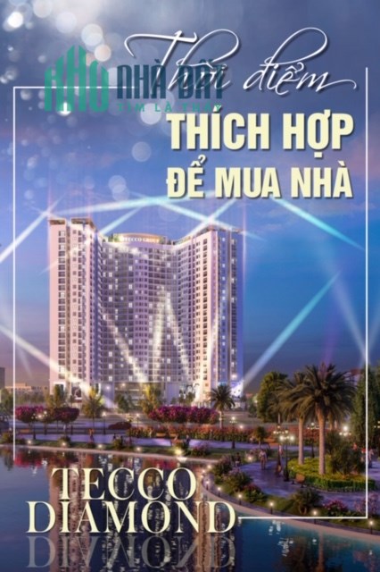 Cập nhật bảng hàng quỹ căn 2-3PN đẹp nhất tháng 11/2021 dự án Tecco Diamond chiết khấu 8%