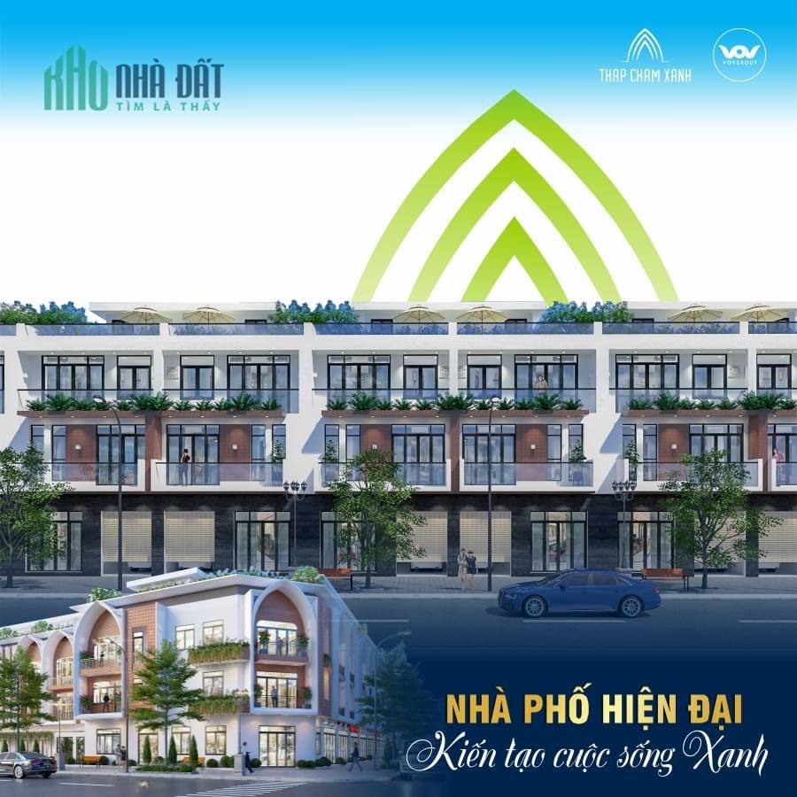 Bán Gấp duy nhất 1 căn Shophouse mặt tiền đường Bắc Ái, Phan Rang Tháp Chàm, Ninh Thuận.