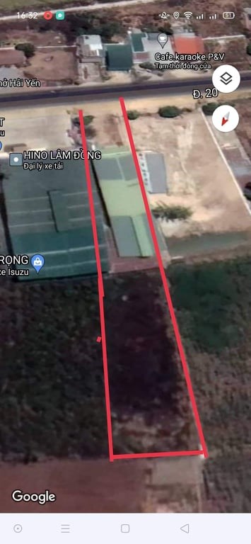 Chính chủ cần bán lô đất gần 2000m2 mặt tiền đường quốc lộ 20 tại Xã Phú Hội , Đức Trọng , Lâm Đồng