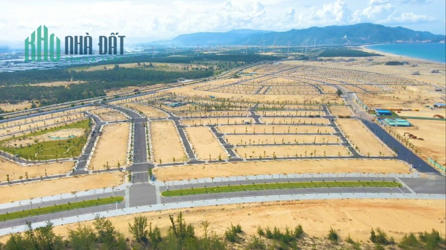 Đất nền thổ cư 100%, sổ riêng, hỗ trợ vay 75%, lãi suất 0%. Nhơn Hội New City Quy Nhơn