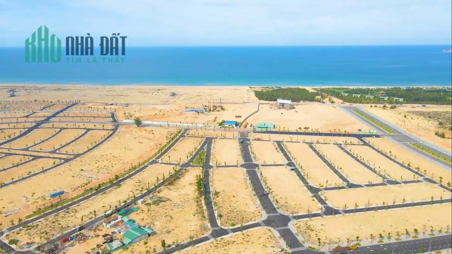Đất nền thổ cư 100%, sổ riêng, hỗ trợ vay 75%, lãi suất 0%. Nhơn Hội New City Quy Nhơn