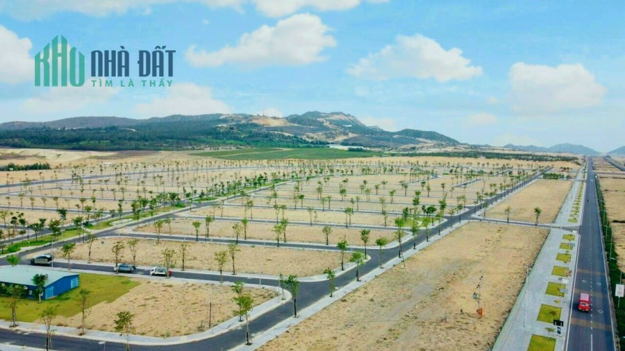 Đất nền thổ cư 100%, sổ riêng, hỗ trợ vay 75%, lãi suất 0%. Nhơn Hội New City Quy Nhơn