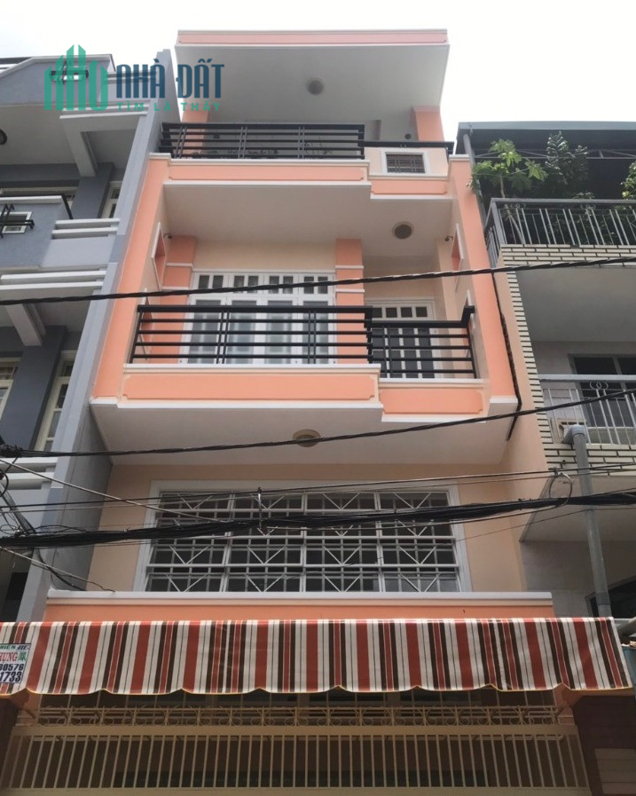 Bán Nhà Hẻm Xe Hơi Đường Lạc Long Quân, Tân Bình, DT 63m2, 3 Lầu, 6.93 tỷ, Đã Có Sổ