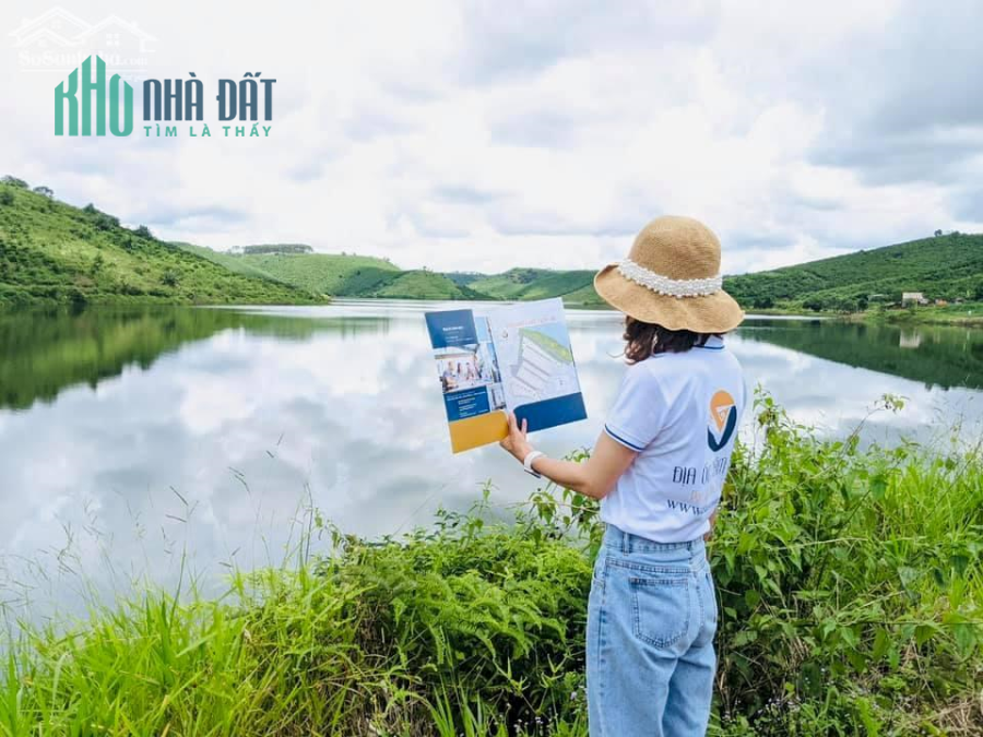 Chính chủ bán đất nghỉ dưỡng - view hồ siêu đẹp 510m2 (9,6x54m) giá 919 tr tại Bảo Lâm, Lâm Đồng