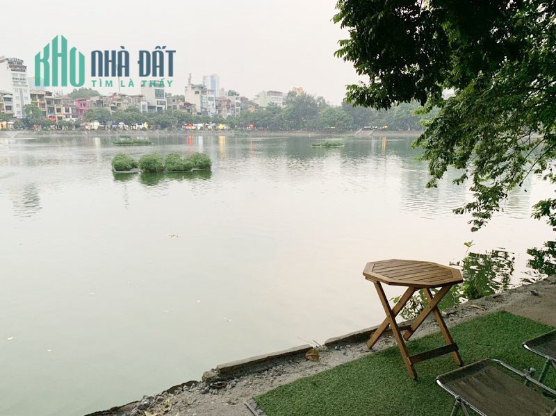 Bán nhà MẶT HỒ XÃ ĐÀN, Hồ Đắc Di: Ôtô, KD đỉnh cao, View hồ, 3 thoáng, 40m2, 15.5 Tỷ- 0975642942