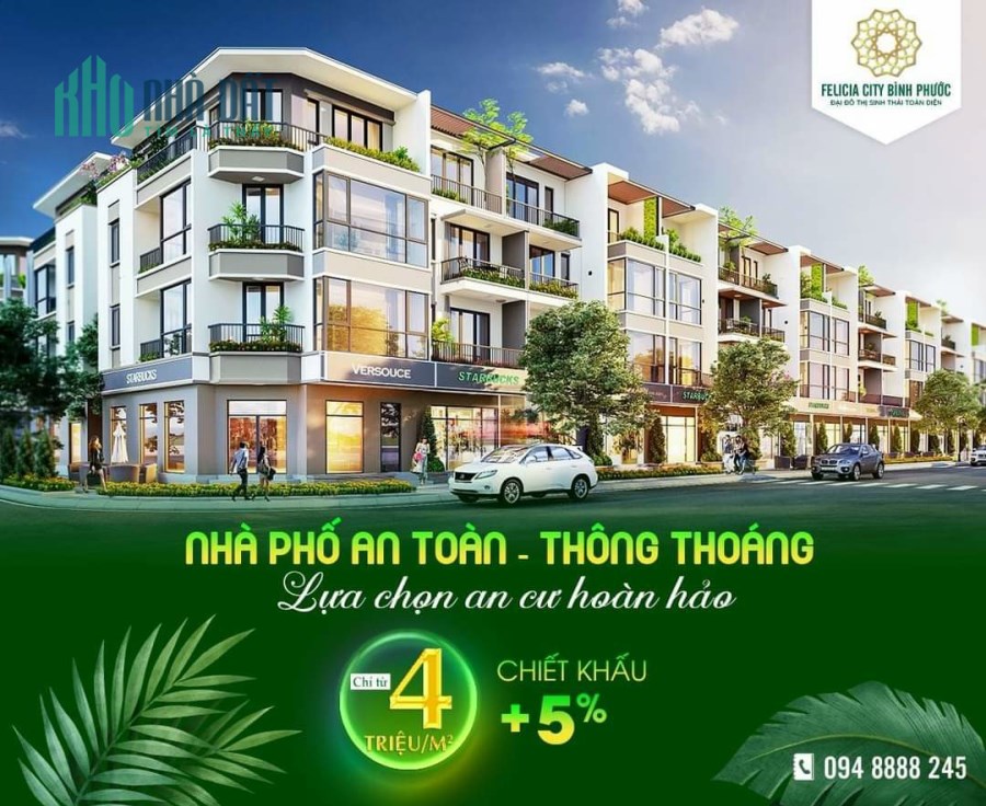 Đại đô thị Sinh thái Felicia City Bình Phước
