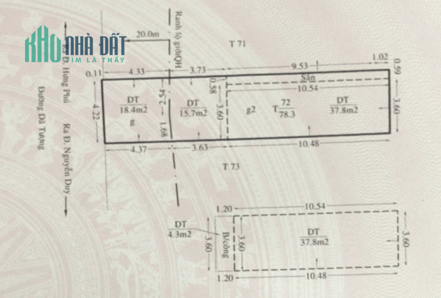 Nhà mặt tiền Dã Tượng Phường 9, Quận 8, TPHCM
