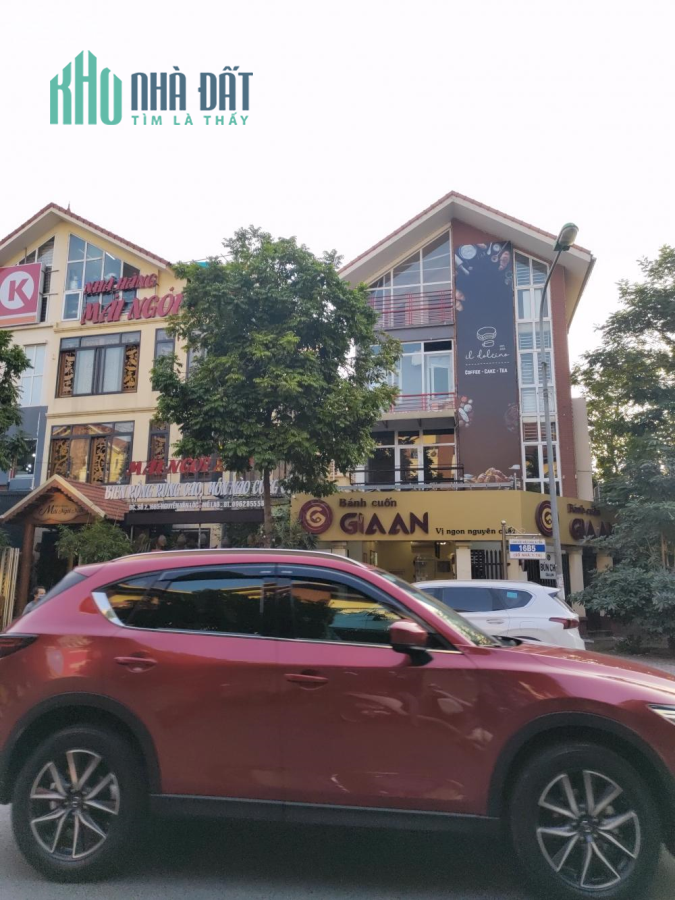 BIỆT THỰ LÔ GÓC 3 THOÁNG XÂY THÔ 186M2 3 TẦNG GIÁ 14.5TỶ
