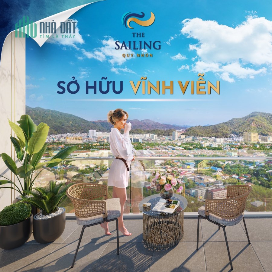 Tài chính 540tr quý a/c sở hữu căn hộ biển the sailing Quy Nhơn