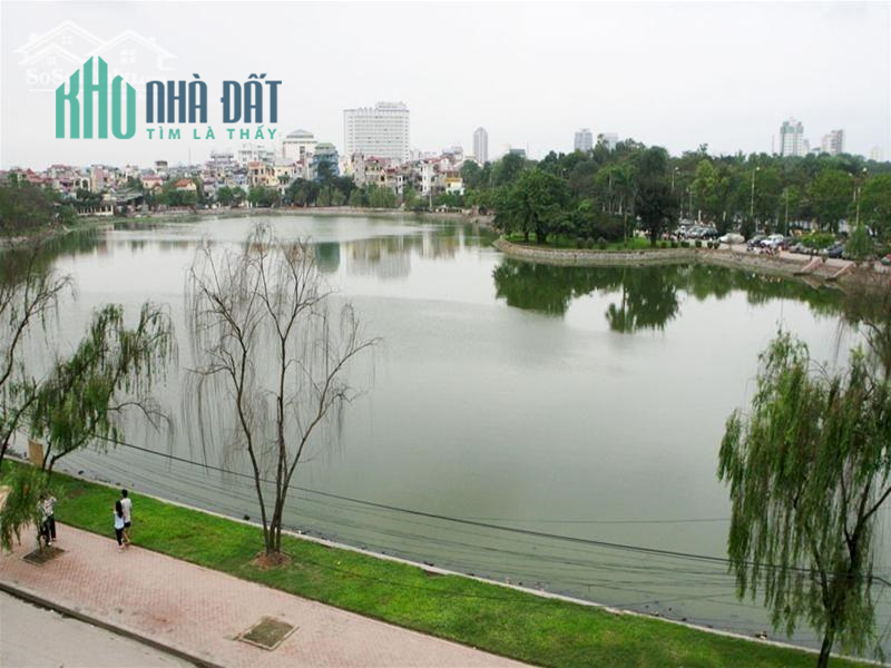 BÁN NHÀ MẶT HỒ BA MẪU . VIEW HỒ TUYỆT ĐẸP . KD , VĂN PHÒNG SIÊU ĐỈNH . GÍA 33 TỶ.