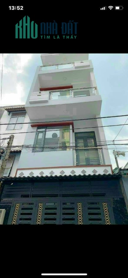 Nhà MT Đường Số 24A -Lê Văn Quới - P.Bình Hưng Hòa A. SHR. 5.2 tỷ. Lh:0949718079