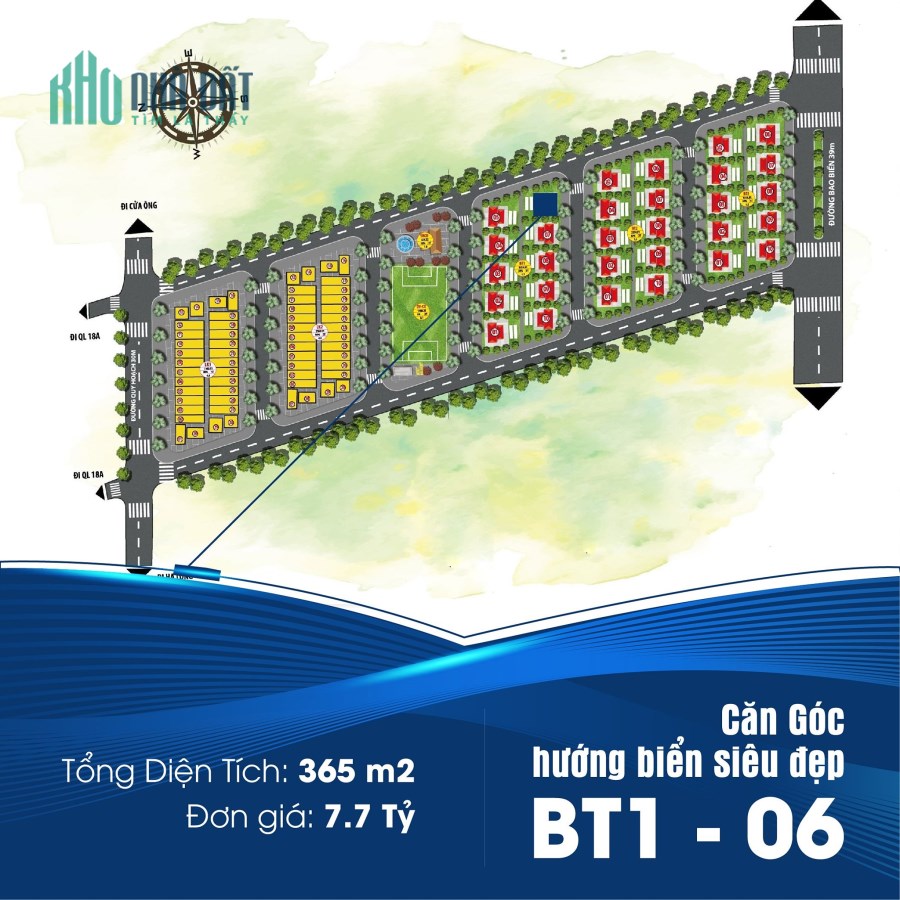 Duy nhất suất ngoại giao lô đất nền dự án Cẩm Đông nằm ngay trục đường bao biển Hạ Long - Cẩm Phả