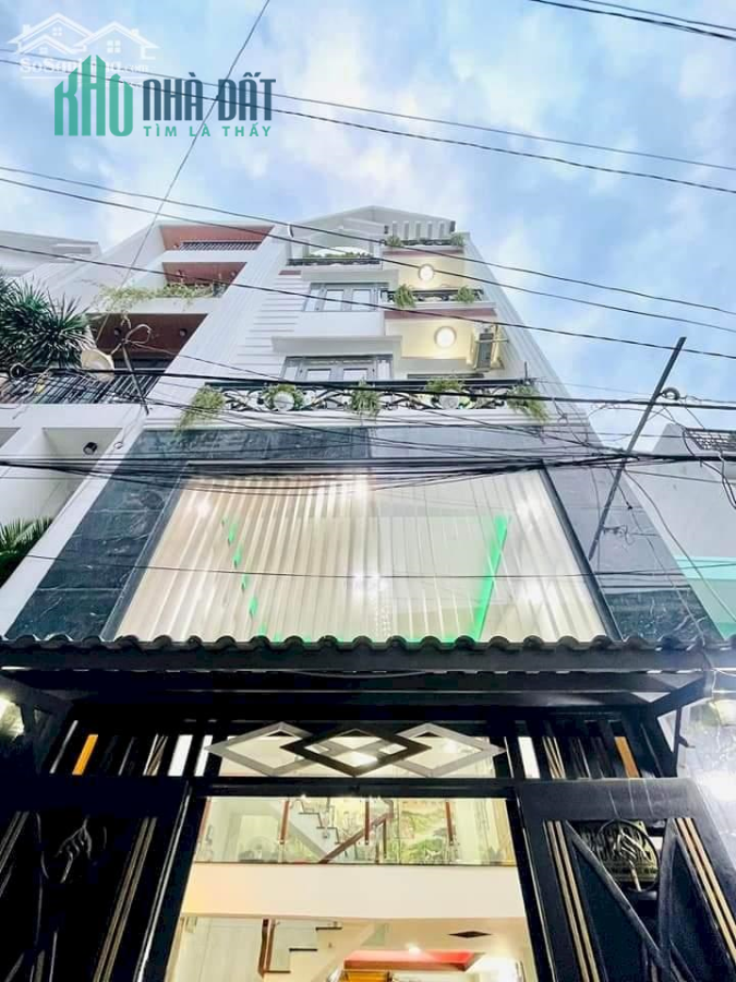 Bán căn nhà Nguyễn Văn Lượng p17 gv! DT: 4.5m X 10 đúc lửng 2 lầu ST trước sau.