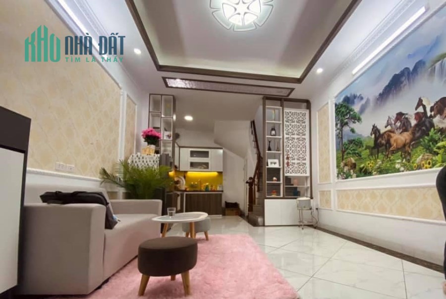 Bán gấp nhà Hoàng Mai- 5 tầng - Ô tô đỗ cửa