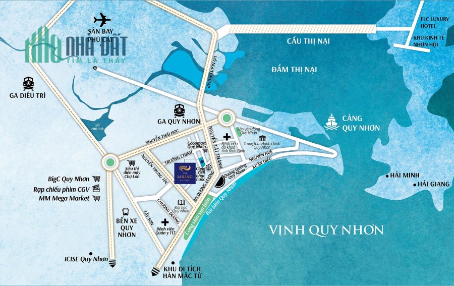 The Sailing Quy Nhơn mua ở, đầu tư, nghỉ dưỡng và cho thuê