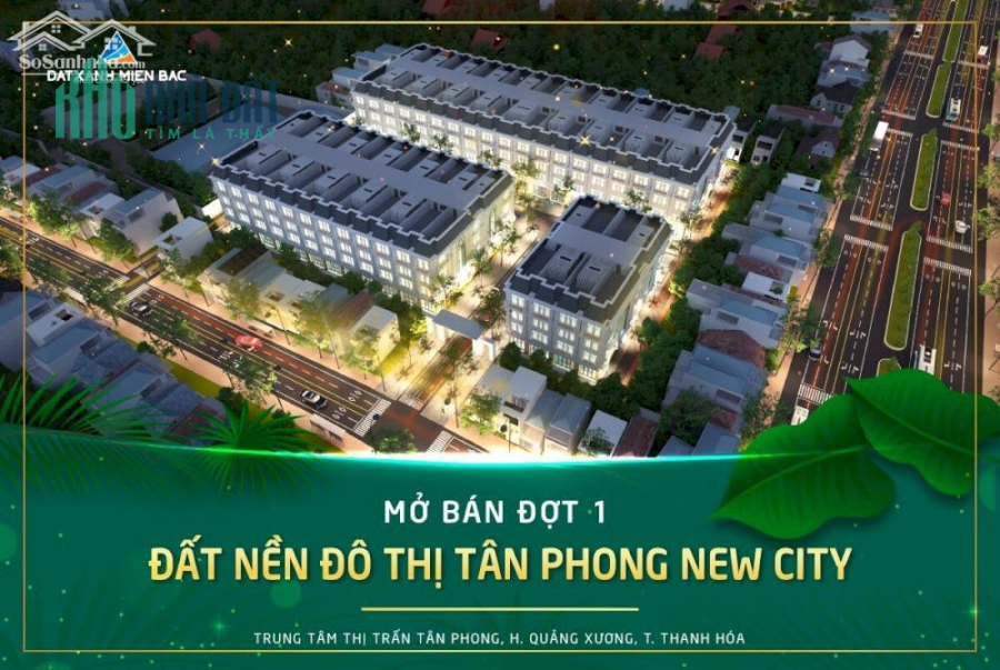 Đất Nền Tân Phong Quảng Xương