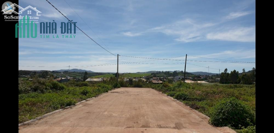 Bán gấp 6x20m sẵn thổ cư giá 98.5tr/ngang ngay Đạ Ròn - Đơn Dương - Lâm Đồng