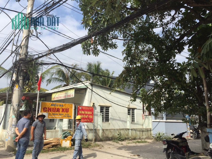 Bán đất đường Thạnh Xuân 52, Quận 12, HXH, 115m2, 4ty7