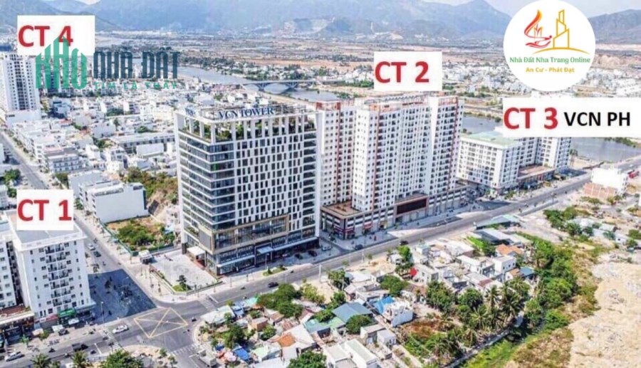 BÁN NHÀ MẶT TIỀN tầng trệt Chung cư CT3 VCN Phước, Hải Nha Trang