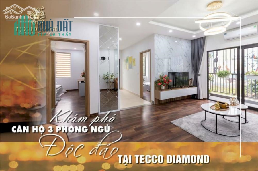 Tecco Diamond đón sóng lên quận từ 28tr/m2 nhận nhà ở sớm