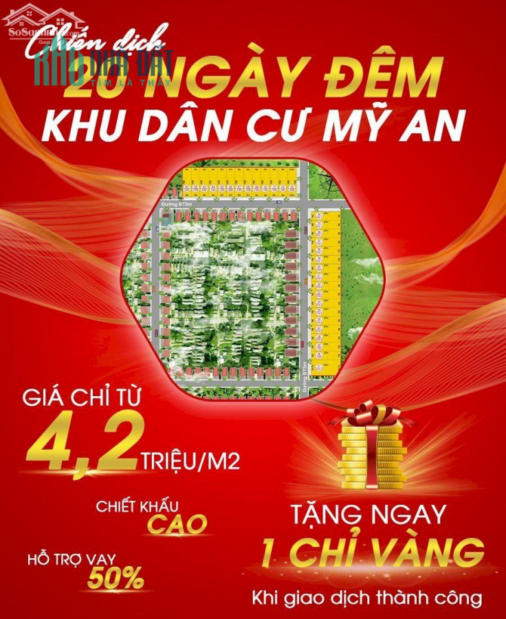 CẦN BÁN 20 LÔ NỀN KDC VEN SÔNG VU GIA GIÁ GIAI ĐOẠN ĐẦU CHỈ CÓ 490TR/LÔ