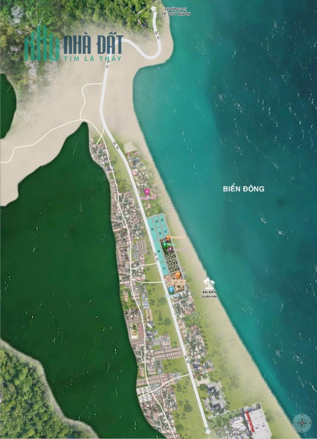 💎 Bán đất nền KDC Xuân Hải_Phú Yên - Liền kề các Resort nghỉ dưỡng 5* - View trực diện biển