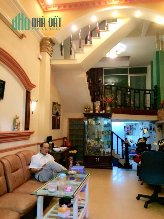 Bán nhà 1 xẹt, Quang Trung, P8, Gò vấp, hẽm xe hơi, 5 tầng, 5 phòng ngủ, 60m2, 7.7 tỷ
