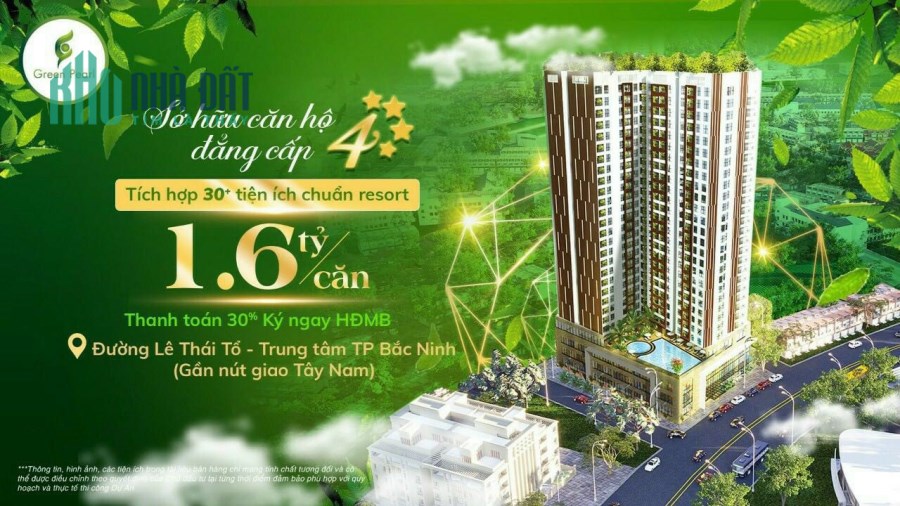 Chung cư Green Pearl Bắc Ninh