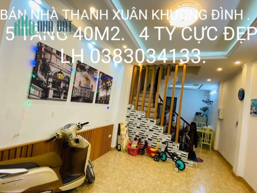 BÁN NHÀ TRUNG TÂM THANH XUÂN NHÀ MỚI ĐẦY ĐỦ CÔNG NẮNG SỬ DỤNG