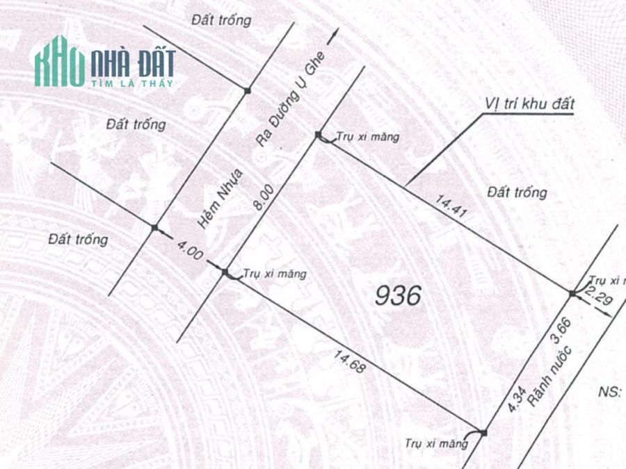 Bán Đất  116m2, 8x15 Hẻm Xe Tải, Tam Phú Thủ Đức Chỉ Hơn 50tr/m2.