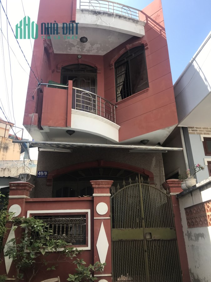 106/ Bán nhà 1 trệt 1 lầu hẻm đa su Nguyễn Văn Trỗi khu buôn bán sầm uất